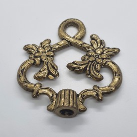 Anilla bronce decorativa con patina