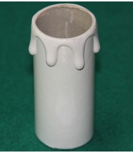 Funda vela blanca 65mm- carton