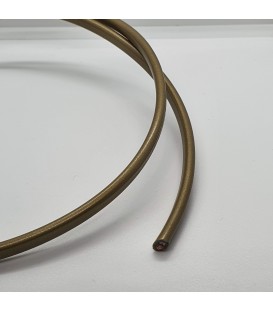 Cable Mangera plana oro