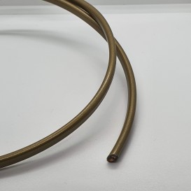 Cable Mangera plana oro