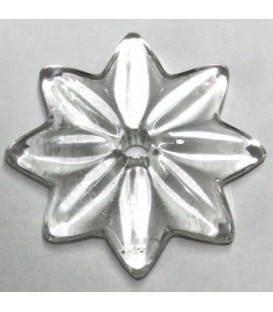 Colgante cristal estrella