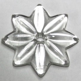 Colgante cristal estrella