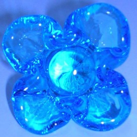 Flor inok azul Tornillo