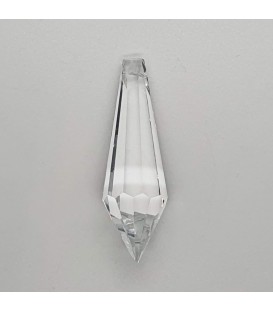 Colgante cristal prisma turco transparente